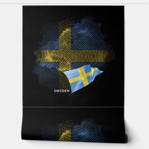 Schwedenflagge Tapete