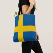 Schwedenflagge Tasche (Von Nahem)