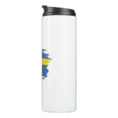 Schwedenflagge Thermosbecher (Nach rechts gedreht)