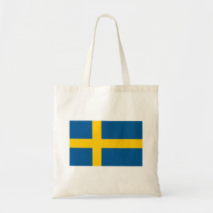 Schwedenflagge Tragetasche