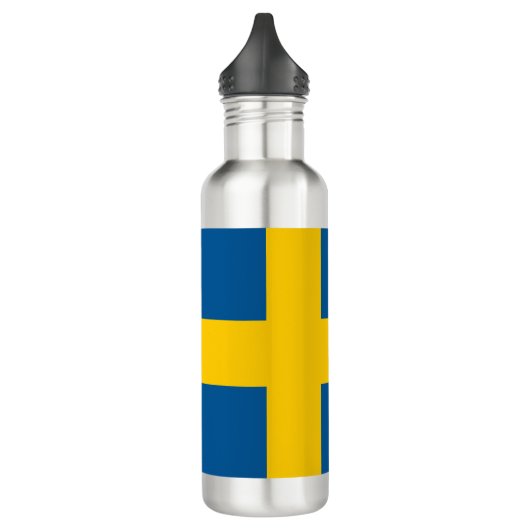 Schwedenflagge Trinkflasche (Links)