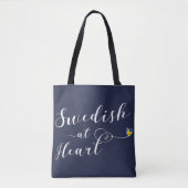 Schwedisch at Heart, Schweden Tasche (Vorderseite)