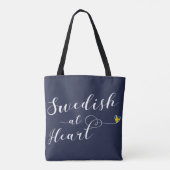 Schwedisch at Heart, Schweden Tasche (Rückseite)