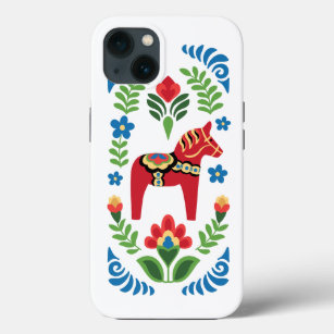 Schwedisch Dala Horse Red Case-Mate iPhone Hülle