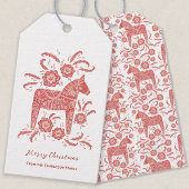 Schwedisch Dala Horse Red Geschenkanhänger