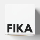 Schwedisch FIKA Bold Black and White Geschenkschachtel (Oben)