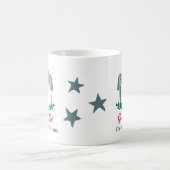 Schwedisch frohe Weihnachten Dala Horse Kaffeetasse (Mittel)