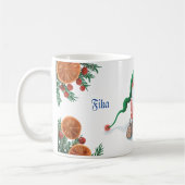 Schwedisch Gnome Jultomten Fika | Kaffeetasse (Links)