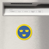 Schwedisch Roundel Magnet (In Situ (Geschirrspüler))