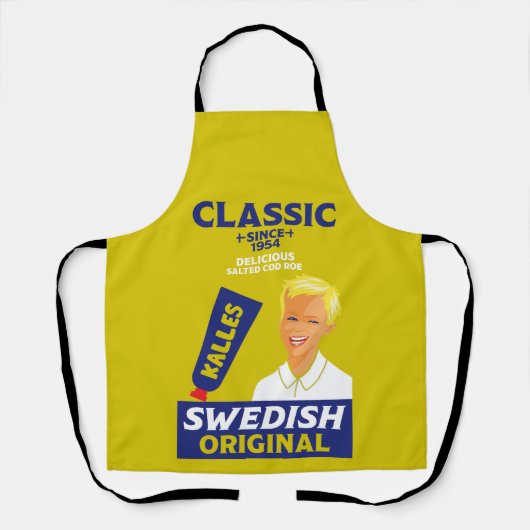 Schwedisch smörgåskaviar Fisch Kaviar Schürze (Vorderseite)