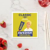 Schwedisch smörgåskaviar Fisch Kaviar Serviette (Beispiel)