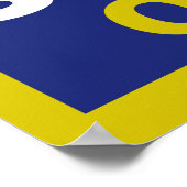 Schwedisch smörgåskaviar Kaviar Poster (Ecke)