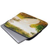 Schwedische Archipel Laptopschutzhülle (Vorne Knopf)
