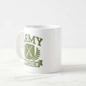 Schwedische Armee Kaffeetasse (Vorderseite Links)
