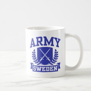 Schwedische Armee Kaffeetasse