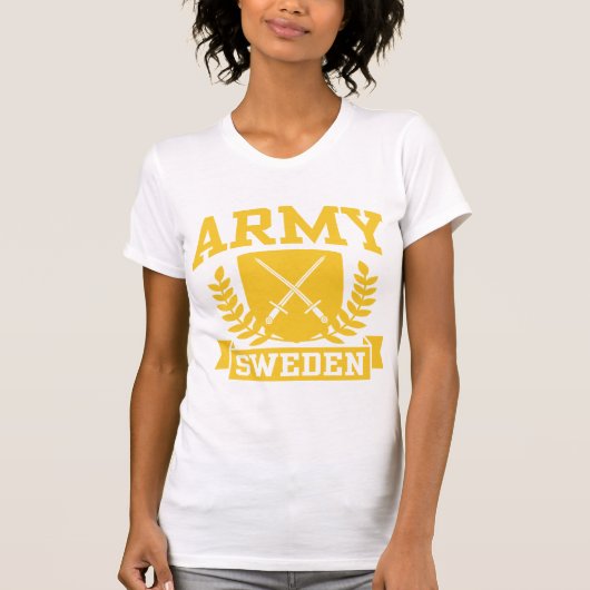 Schwedische Armee T-Shirt (Vorderseite)