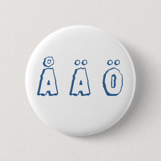 Schwedische Buchstaben (å ä ö) Button