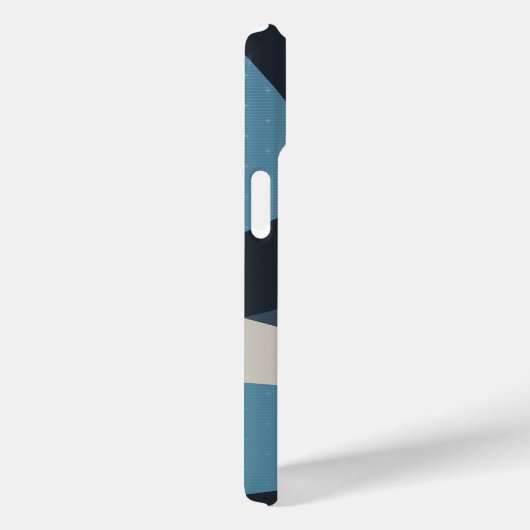 Schwedische Camouflage Advanced Blue Case-Mate iPhone Hülle (Rückseite / Rechts)