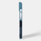 Schwedische Camouflage Advanced Blue Case-Mate iPhone Hülle (Rückseite / Links)