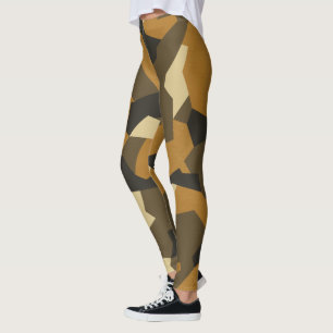 Schwedische Camouflage Advanced Brown Leggings