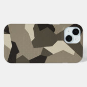 Schwedische Camouflage Advanced Gray Case-Mate iPhone Hülle (Rückseite (Horizontal))