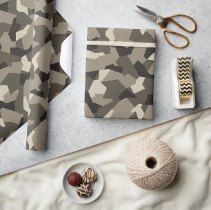 Schwedische Camouflage Advanced Gray Geschenkpapier