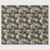 Schwedische Camouflage Advanced Gray Geschenkpapier (Flach)