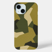 Schwedische Camouflage Advanced Green Case-Mate iPhone Hülle (Rückseite)