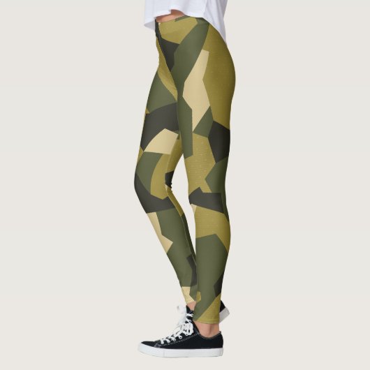 Schwedische Camouflage Advanced Green Leggings (Links)