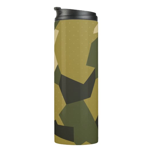 Schwedische Camouflage Advanced Green Thermosbecher (Nach rechts gedreht)