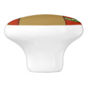 Schwedische Dala Horse Cotattcore Keramikknauf (Seitenansicht)