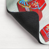 Schwedische Dala Pferde Mousepad (Ecke)