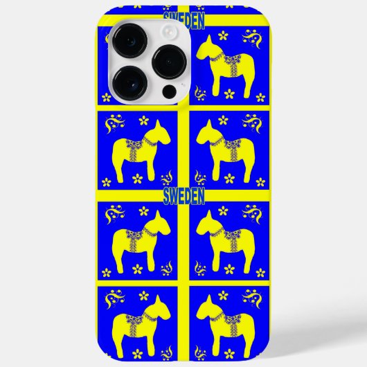 schwedische Farbzeichen Case-Mate iPhone Hülle (Rückseite)