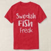 Schwedische Fischfreak T-Shirt (Design vorne)