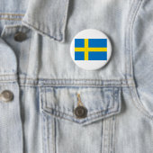 Schwedische Flagge Button (Beispiel)