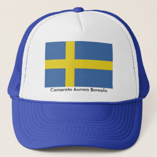 Schwedische Flagge, Camerata Aurora Borealis Truckerkappe
