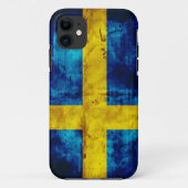 Schwedische Flagge Case-Mate iPhone Hülle (Rückseite)