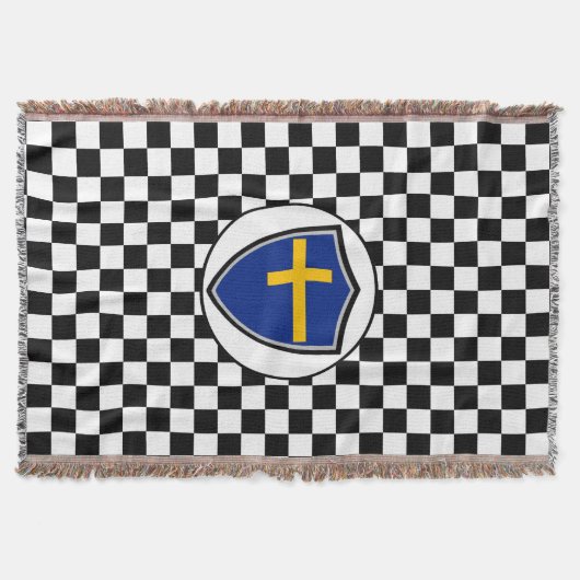 Schwedische Flagge Decke (Vorderseite)