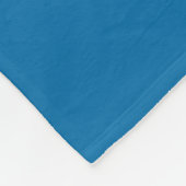 Schwedische Flagge Fleecedecke (Ecke)