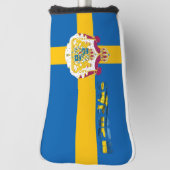 Schwedische Flagge Golf Headcover (Rotieren 90)