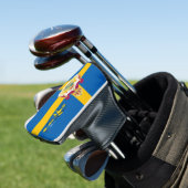 Schwedische Flagge Golf Headcover (In Situ)