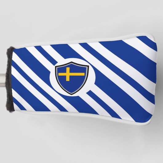 Schwedische Flagge Golf Headcover (Vorderseite)