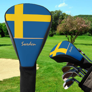 Schwedische Flagge & Golf Schweden Sporthalle /Klu Headcover