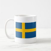 Schwedische Flagge Kaffeetasse (Links)
