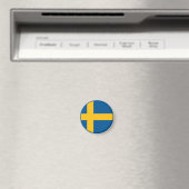Schwedische Flagge Magnet (In Situ (Geschirrspüler))