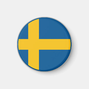 Schwedische Flagge Magnet