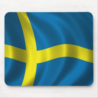 Schwedische Flagge Mousepad