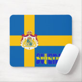 Schwedische Flagge Mousepad (Mit Mouse)