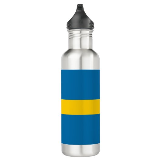 Schwedische Flagge (Schweden) 532 ml Wasserflasche Edelstahlflasche (Rechts)