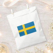 Schwedische Flagge (Schweden) Geschenktütchen (Ausgeschnitten)